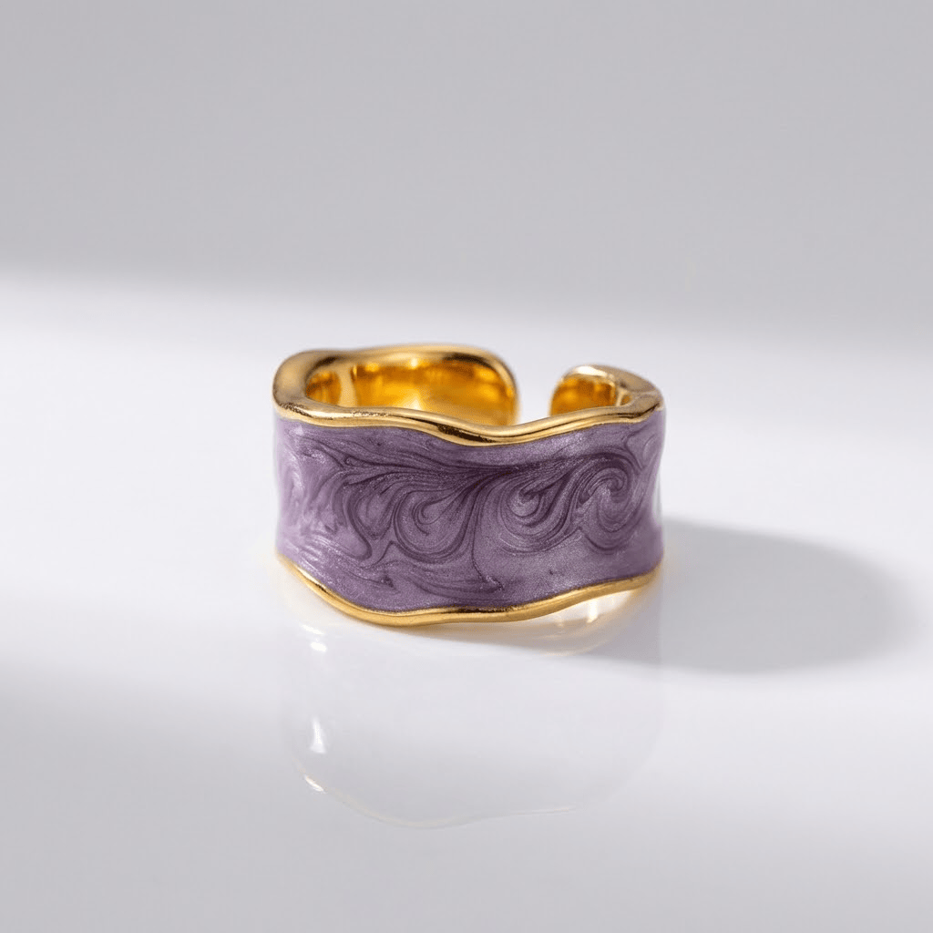HANDMADE ART VINTAGE RING - (ADJUSTABLE) by Harrison & James - ring product image 1