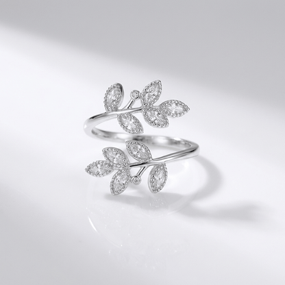 GOLD LEAF WRAP RING - (ADJUSTABLE) by Harrison & James - ring product image 3