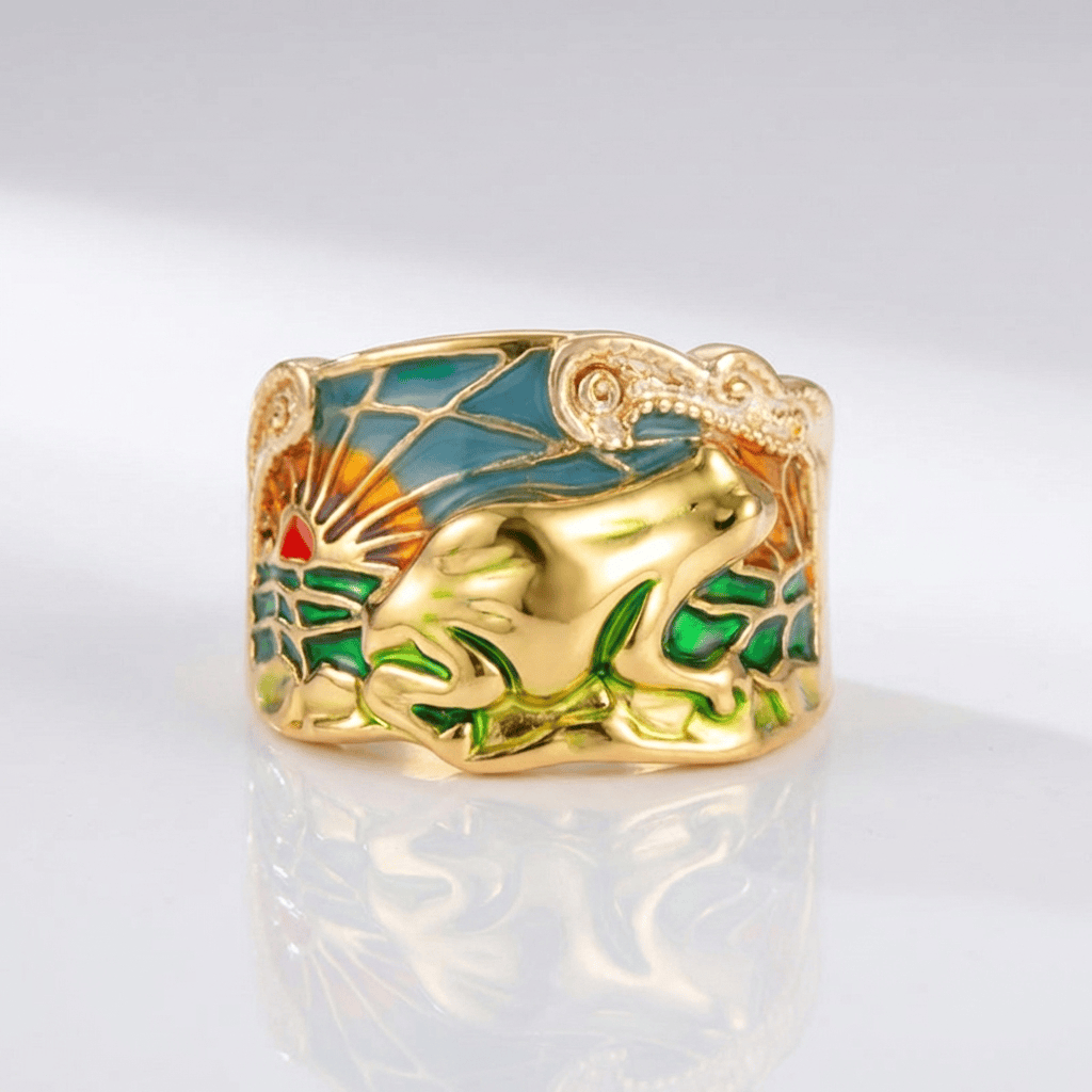 ROSE GOLD TIMELESS ORNATE RING by Harrison & James - ring product image 3