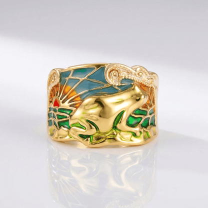 ROSE GOLD TIMELESS ORNATE RING by Harrison & James - ring product image 3