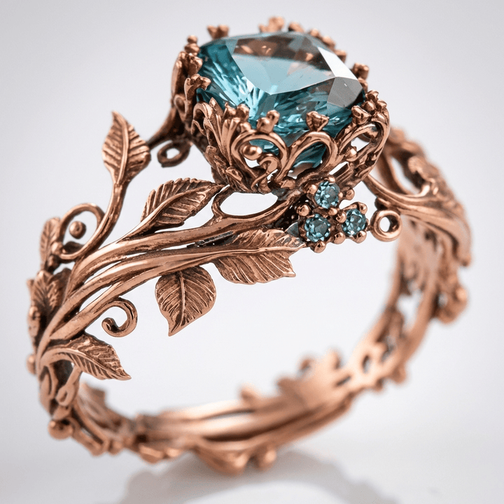 ROSE GOLD ENCHANTED FOREST RING by Harrison & James - ring product image 1