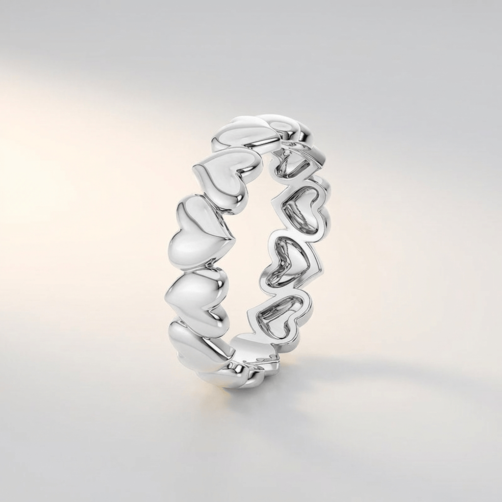 HEART OF ETERNITY BAND RING by Harrison & James - ring product image 1