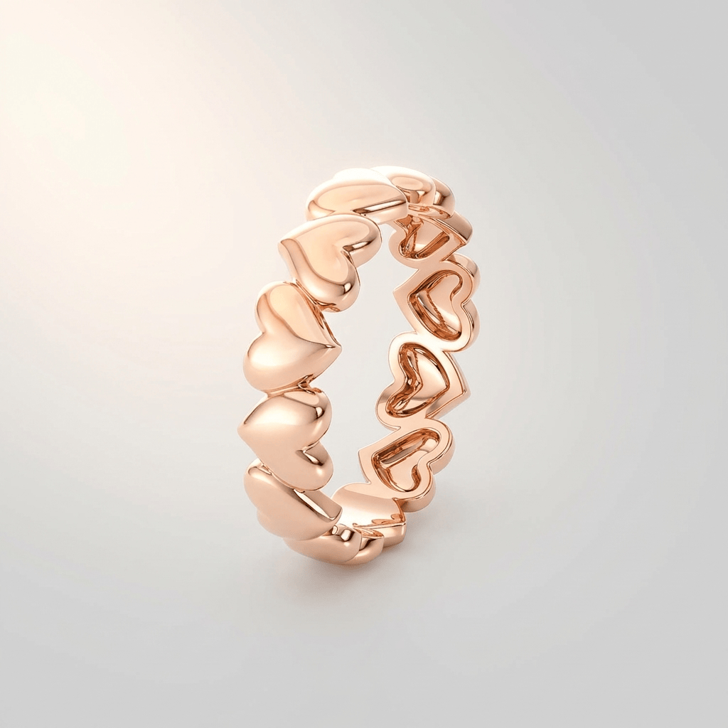 HEART OF ETERNITY BAND RING by Harrison & James - ring product image 3