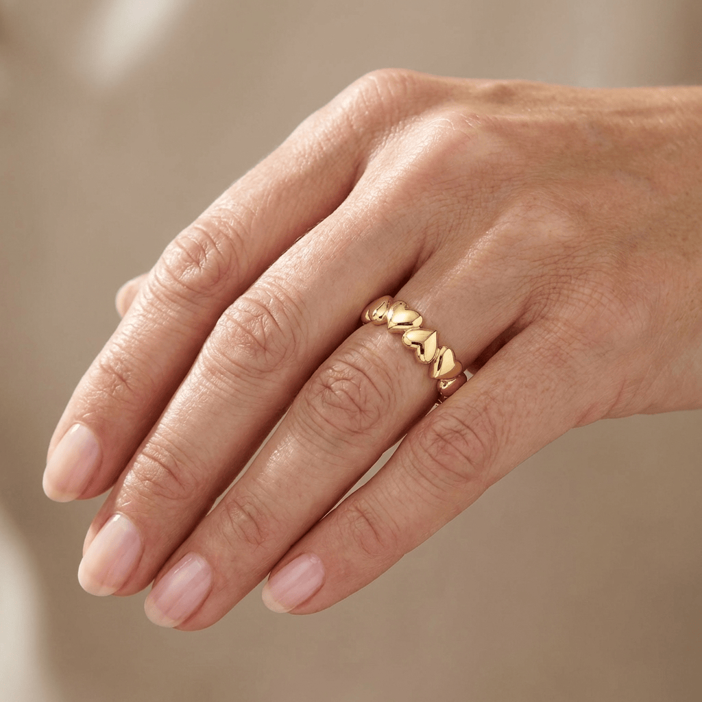HEART OF ETERNITY BAND RING by Harrison & James - ring product image 6