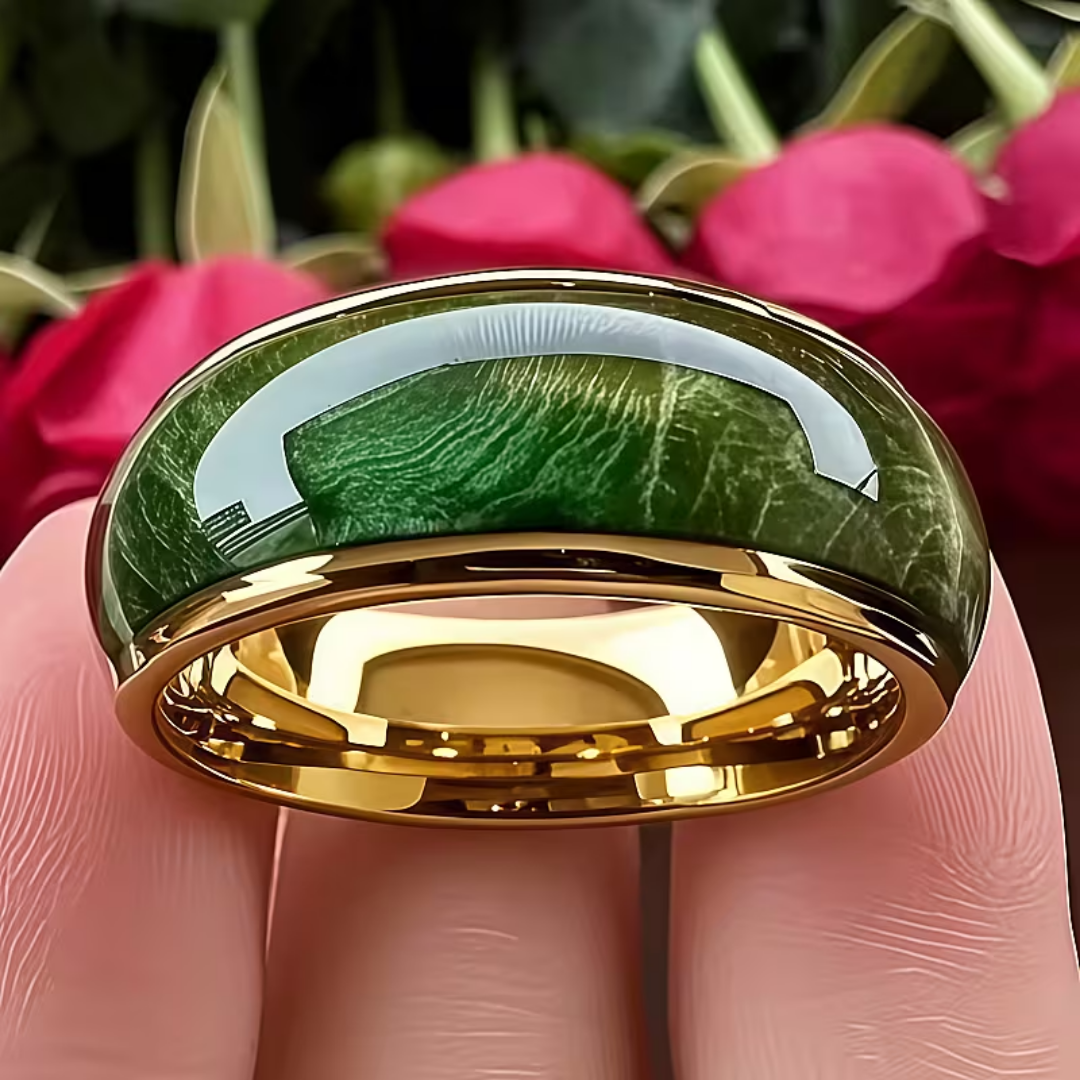 Emerald Crown Ring by Harrison & James - ring product image 1