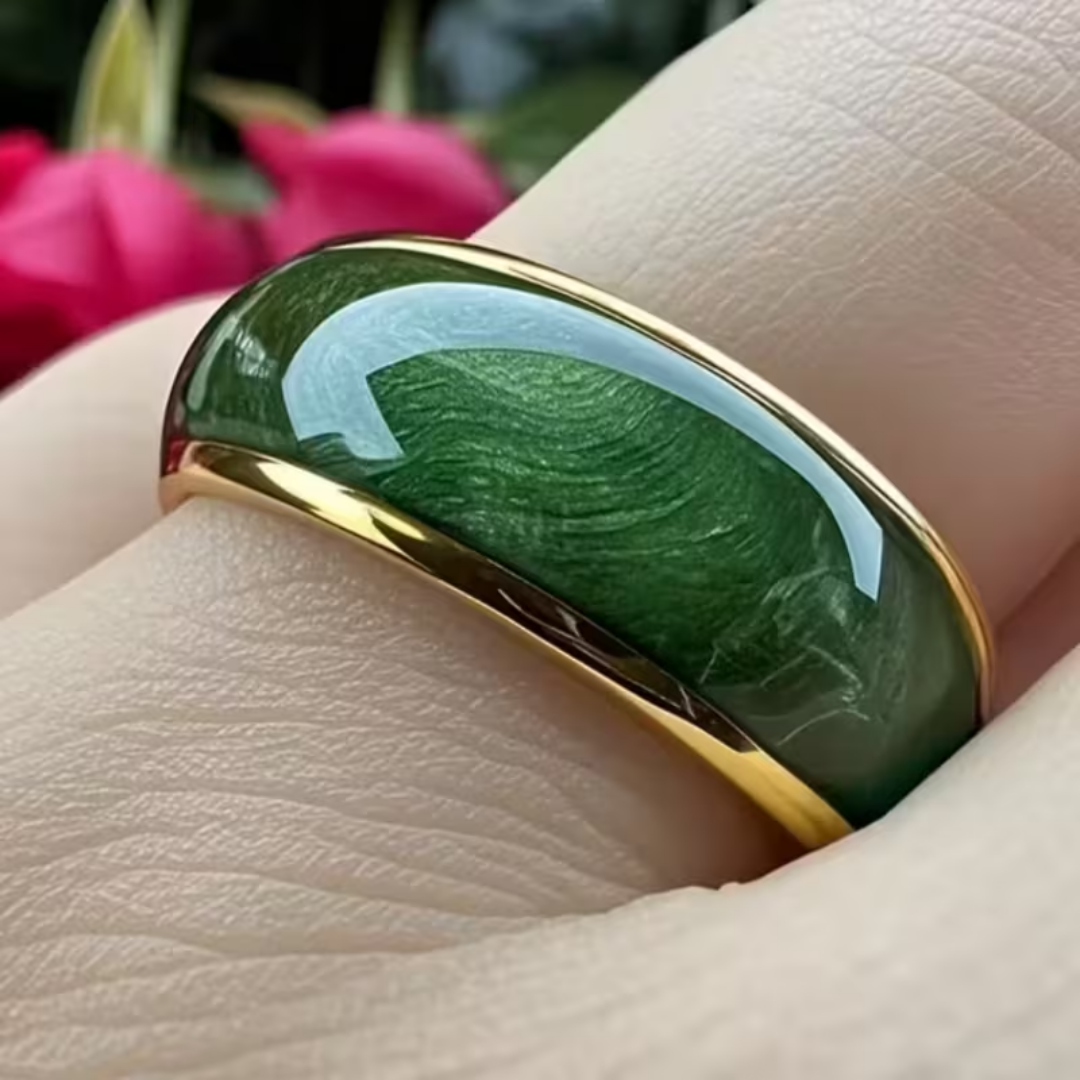 Emerald Crown Ring by Harrison & James - ring product image 2