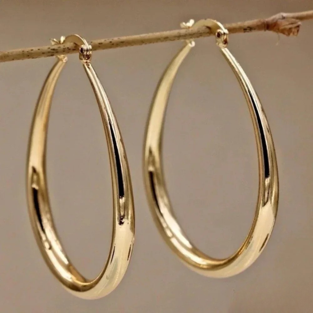 Chic Colorful Crystal Earrings by Harrison & James - earrings product image 1