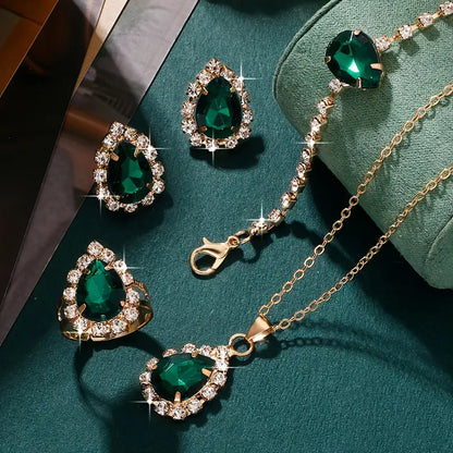 Elisandre Vermont Jewelry Set | Gold by Harrison & James - jewelry set product image 3