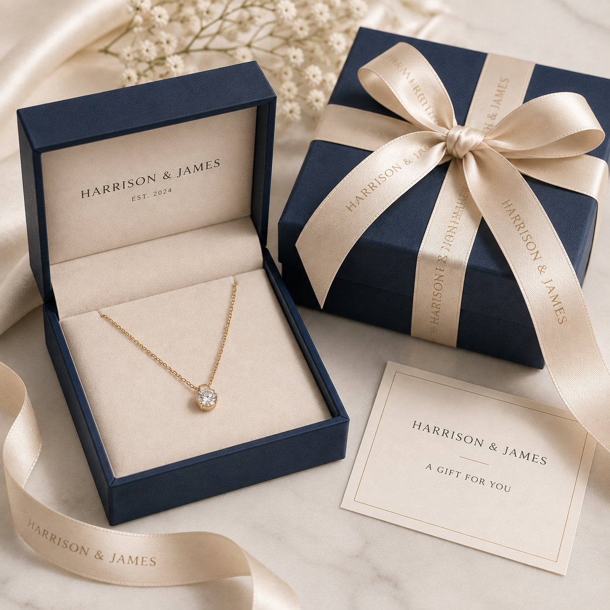 premium gift packaging by Harrison & James - gift packaging product image 1