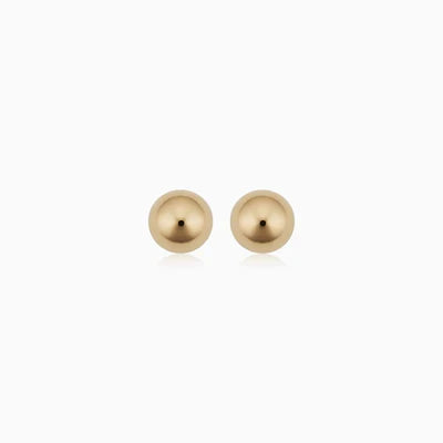 Ball™ | Gold Stud Earrings by Harrison & James - earrings product image 1