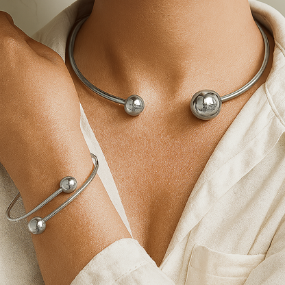 Glow™ | Gold Bracelet Set by Harrison & James - bracelet product image 2