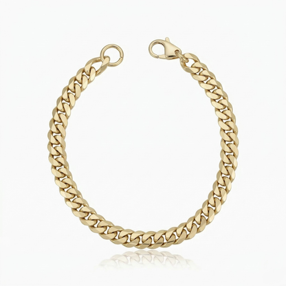 Estate Cuban Bracelet | Gold by Harrison & James - bracelet product image 1