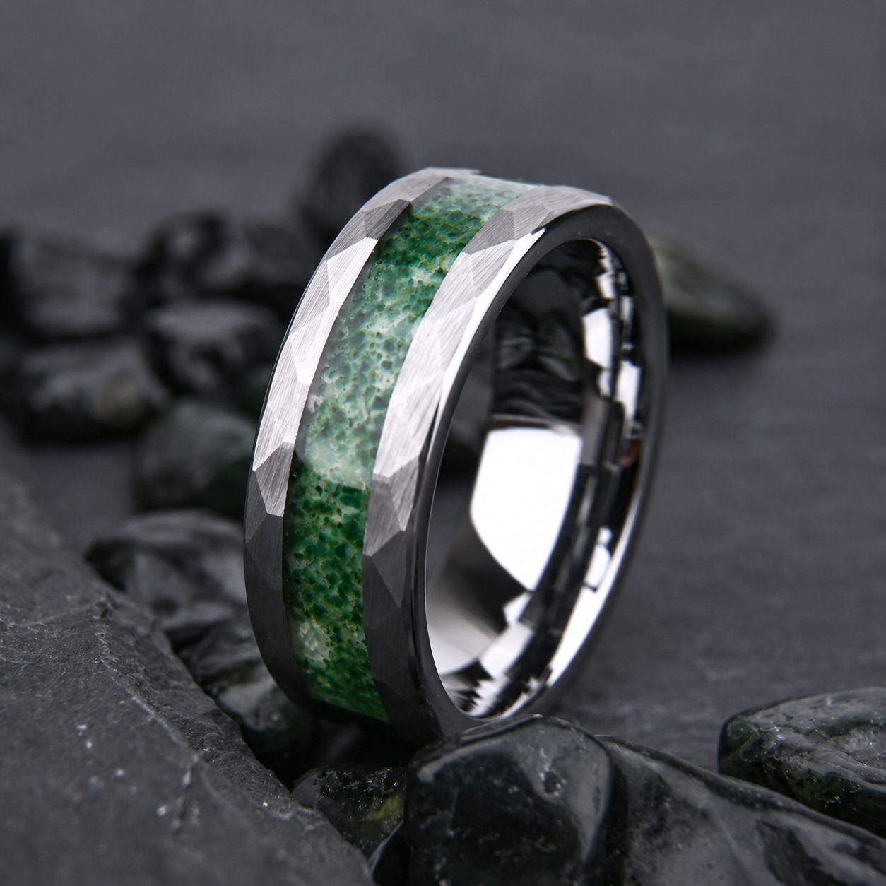 Evergreen Stone Ring by Harrison & James - ring product image 2