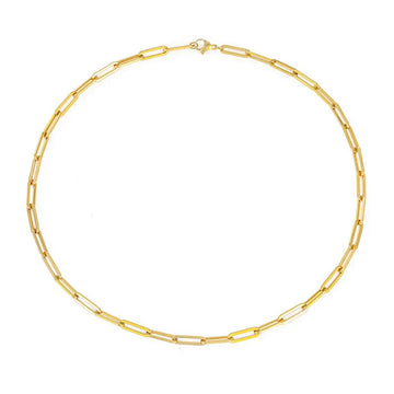 Archen™ | Gold Elegant Chain Necklace by Harrison & James - necklace product image 1