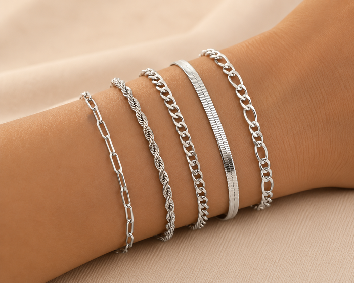 Ellis™ | Gold Bracelet Set by Harrison & James - bracelet product image 2