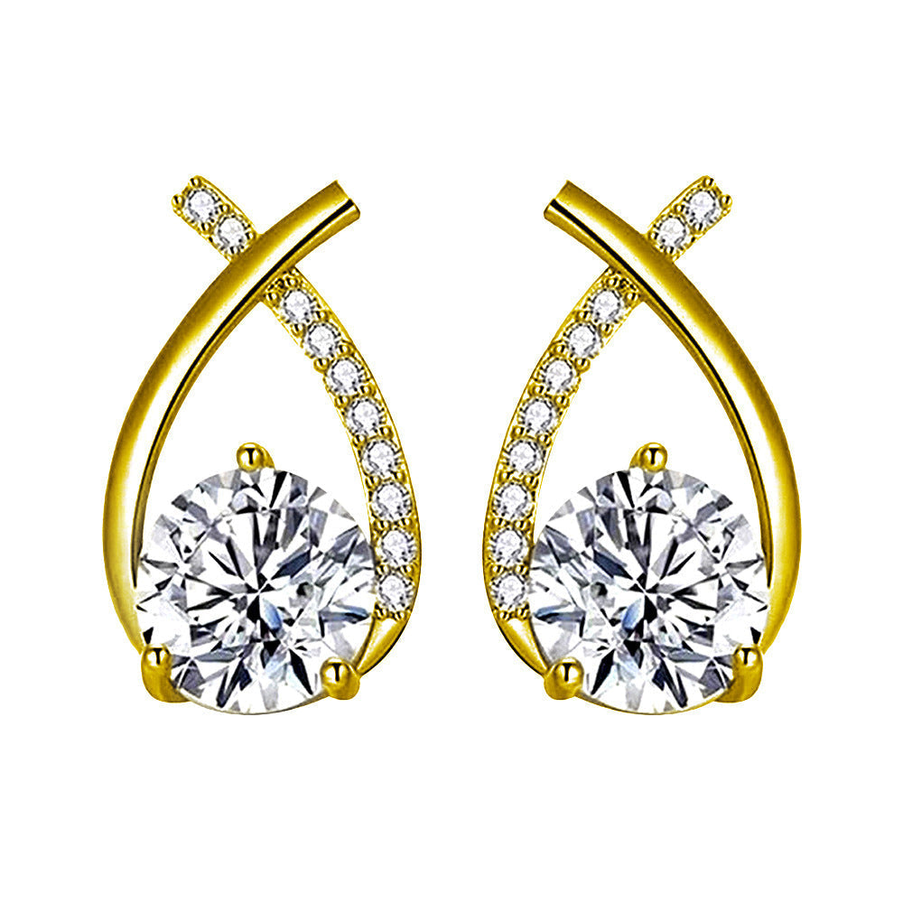 Arielle™ | Women's Gold Earrings by Harrison & James - earrings product image 1