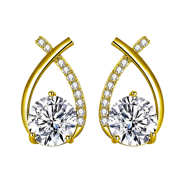 Arielle™ | Women's Gold Earrings by Harrison & James - earrings product image 1