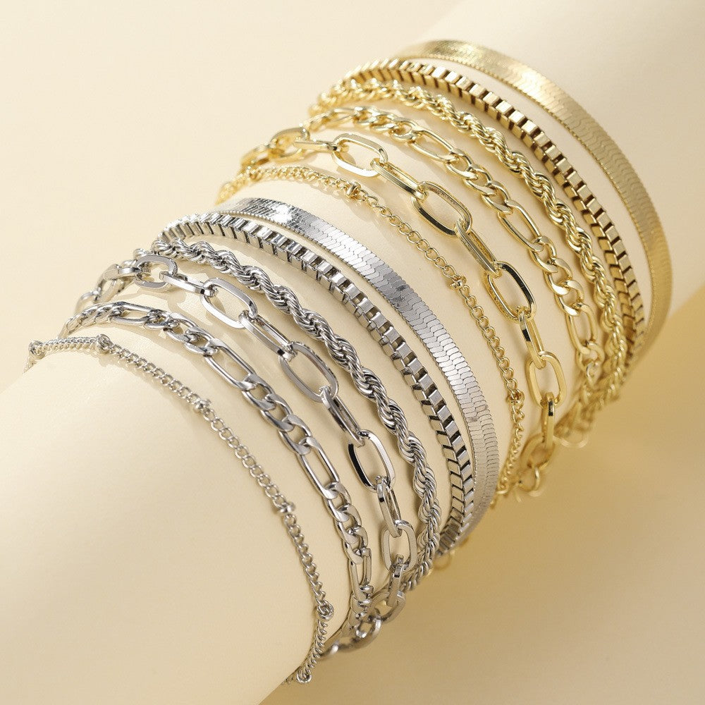 Ellis™ | Gold Bracelet Set by Harrison & James - bracelet product image 3