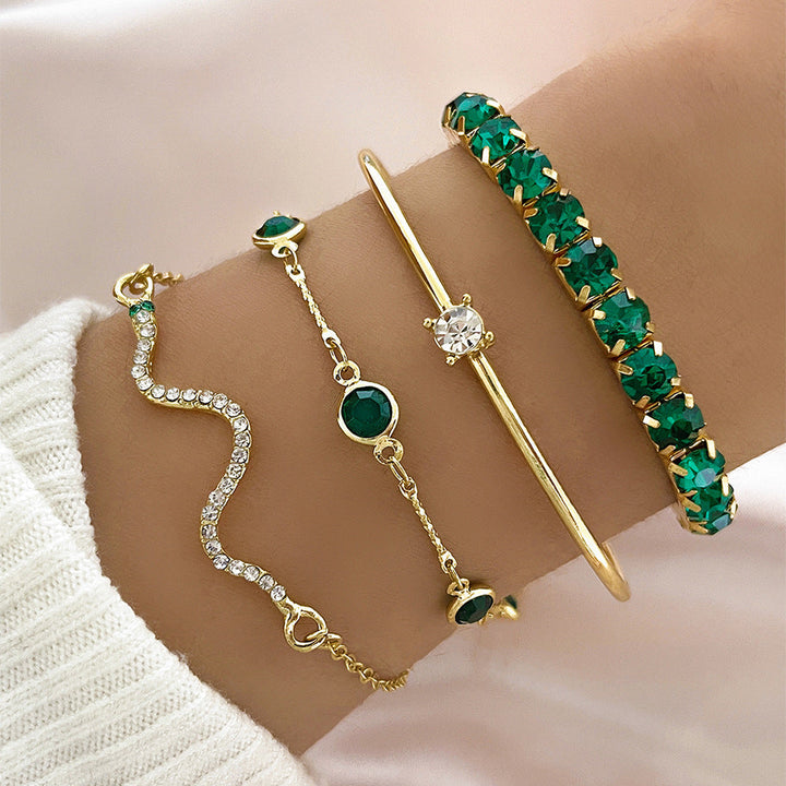 Sorina™ | Gold Bracelet Set by Harrison & James - bracelet product image 1