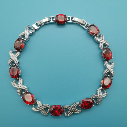 Alendra Flameaux Bracelet | White Gold by Harrison & James - bracelet product image 2