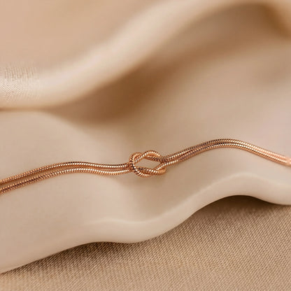 Forever Knot Bracelet – Meaningful Gift for Couples, Best Friends & Family by Harrison & James - bracelet product image 12