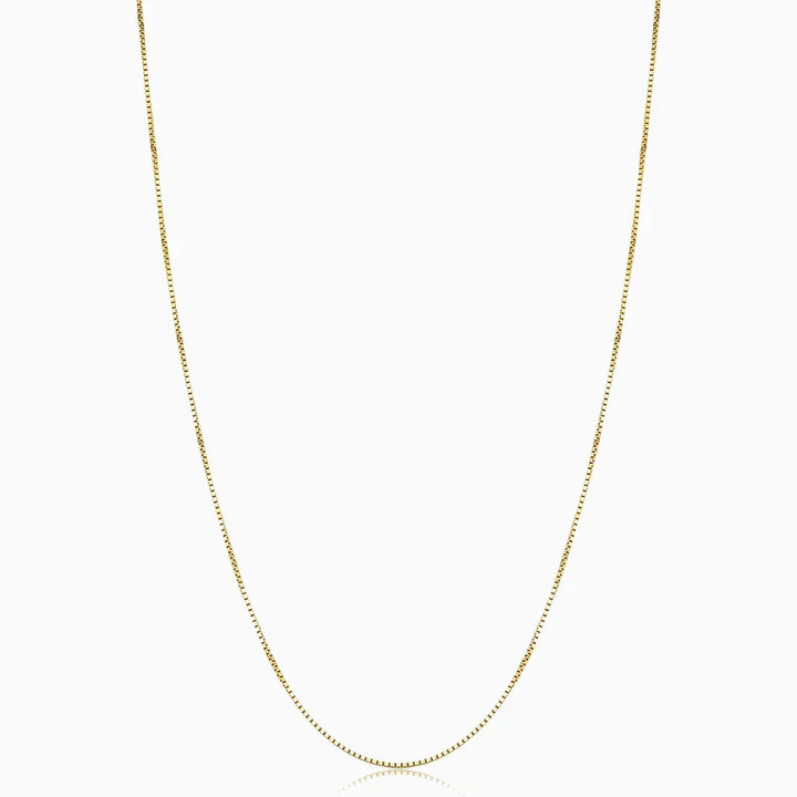 Bodega™ | Gold Box Necklace by Harrison & James - necklace product image 1