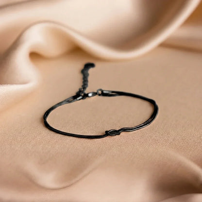 Forever Knot Bracelet – Meaningful Gift for Couples, Best Friends & Family by Harrison & James - bracelet product image 8