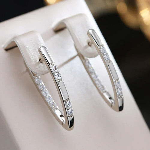 Exquisite Zirconia Earrings by Harrison & James - earrings product image 1