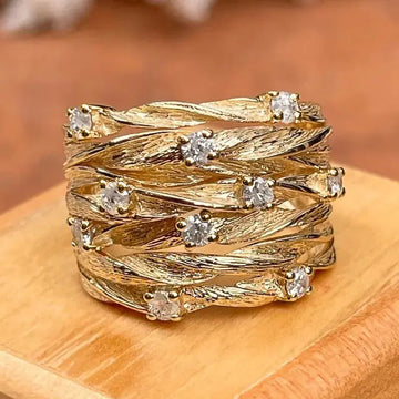 Vintage Gold Ring by Harrison & James - ring product image 1