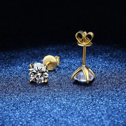 Tera™ | Women's Gold Earrings by Harrison & James - earrings product image 3