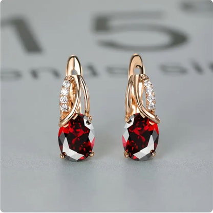 Veressa Ruberine Earrings by Harrison & James - earrings product image 1