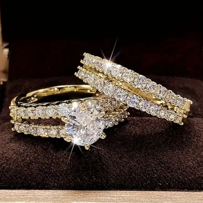 Eternal Radiance Diamond Ring Set by Harrison & James - ring product image 1