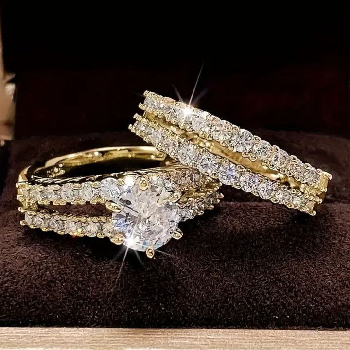 Eternal Radiance Diamond Ring Set by Harrison & James - ring product image 1