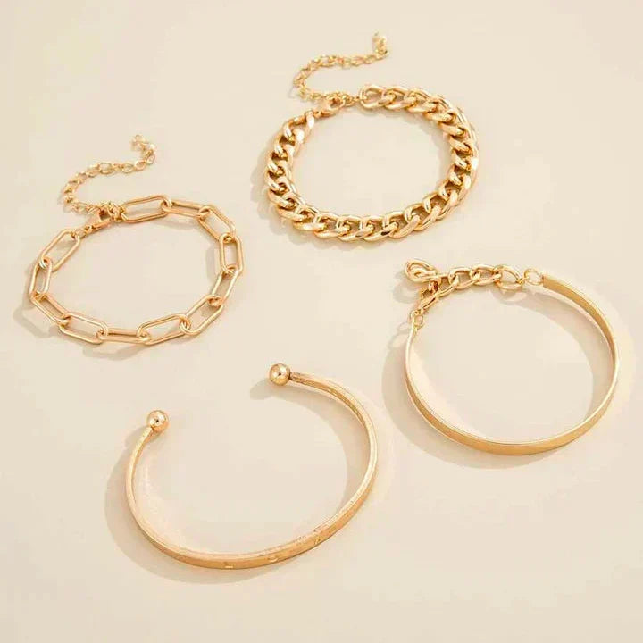 Elan Mercer Bracelet Set | White Gold by Harrison & James - bracelet product image 3