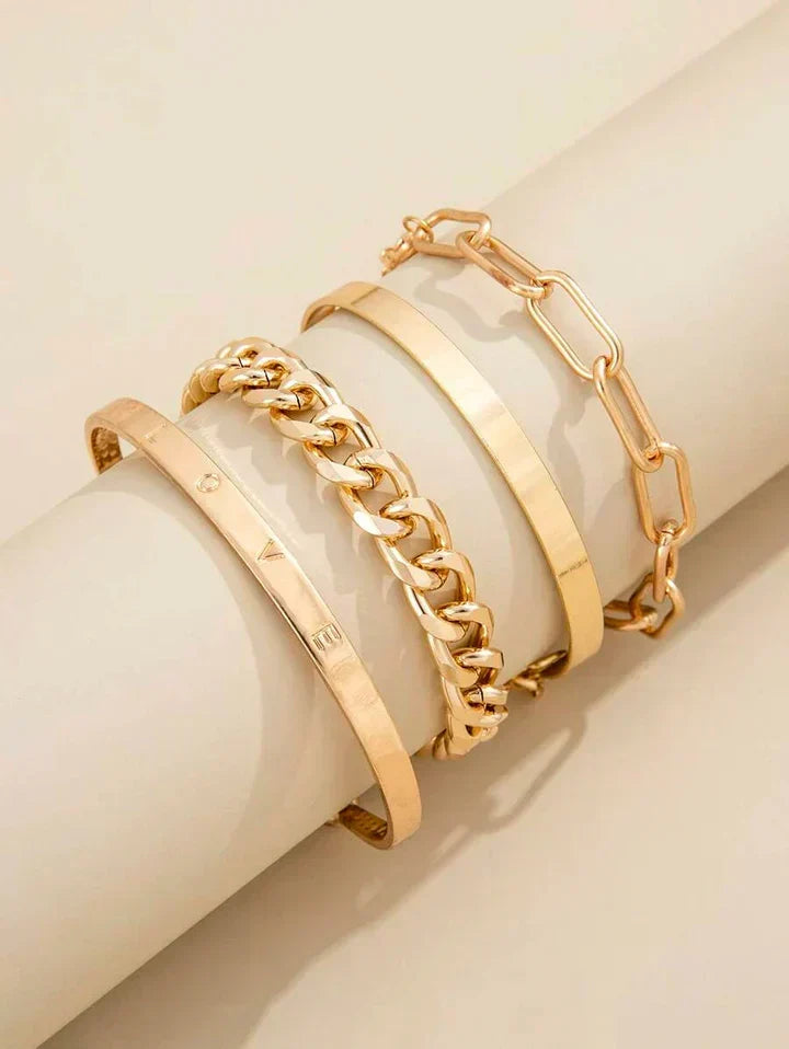 Elan Mercer Bracelet Set | White Gold by Harrison & James - bracelet product image 4