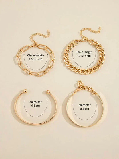 Elan Mercer Bracelet Set | White Gold by Harrison & James - bracelet product image 5